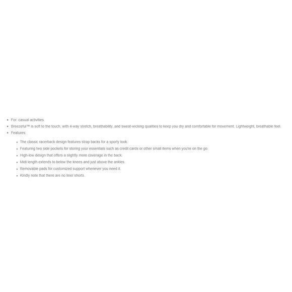 Halara Breezeful™ Backless Racerback Side Pocket High Low Flowy Midi Quick Dry M - Picture 4 of 6